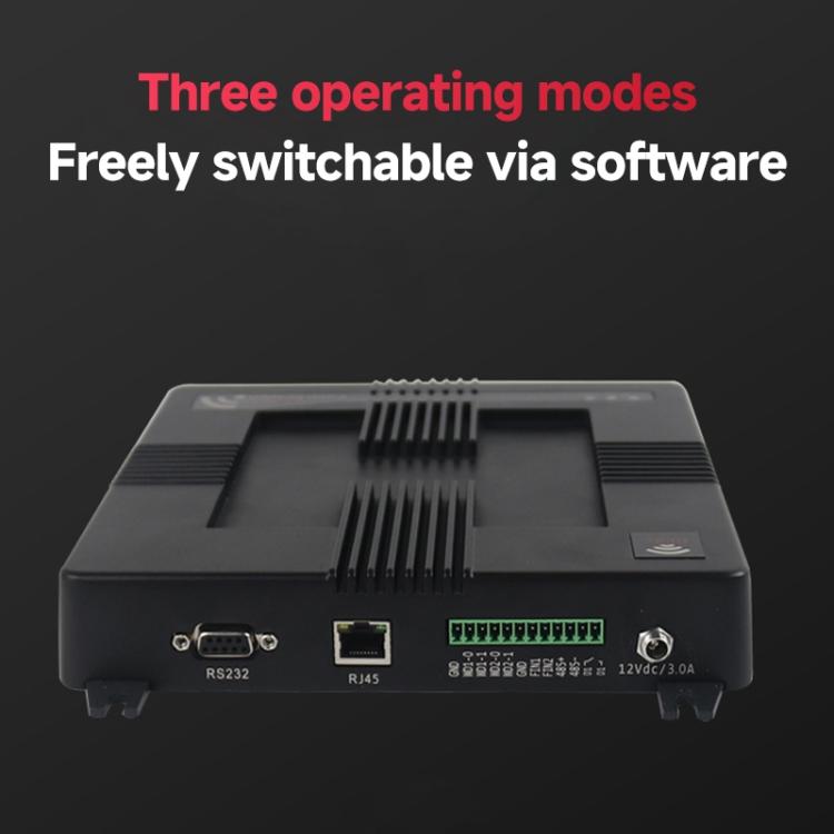 4-Channel RFID Reader / Writer with Impinj E710 Module, Fixed UHF Industrial Long-Range Reader for Warehouse Management