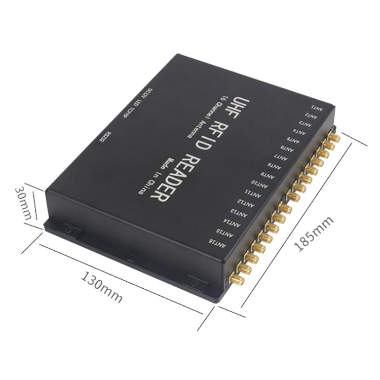 16-Channel Split-Type UHF RFID Reader / Writer for Electronic Tag Identification, Asset Management & Industrial Applications