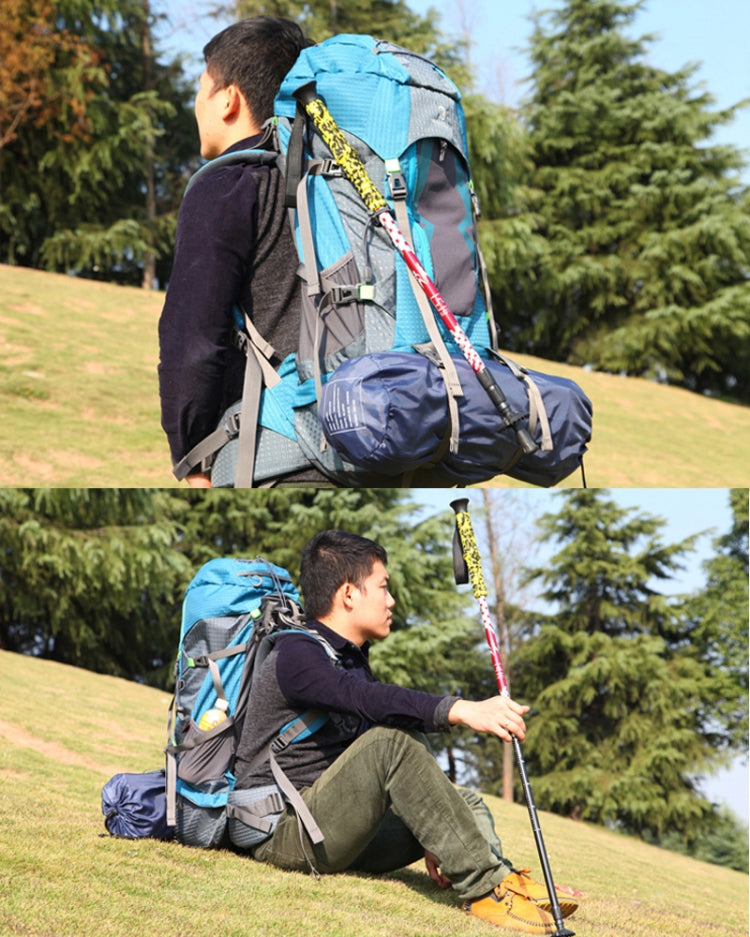 135cm Adjustable Portable Height Outdoor Aluminum Trekking Poles
