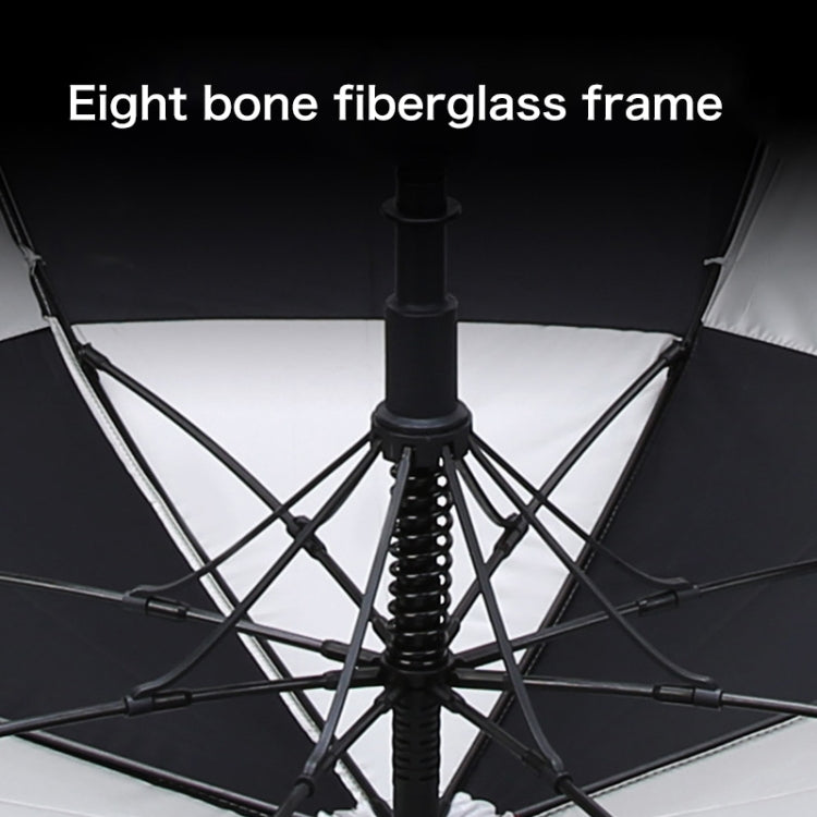 PGM Golf Fiberglass Straight Anti-typhoon Umbrella(Color:Pink Size:Manual)