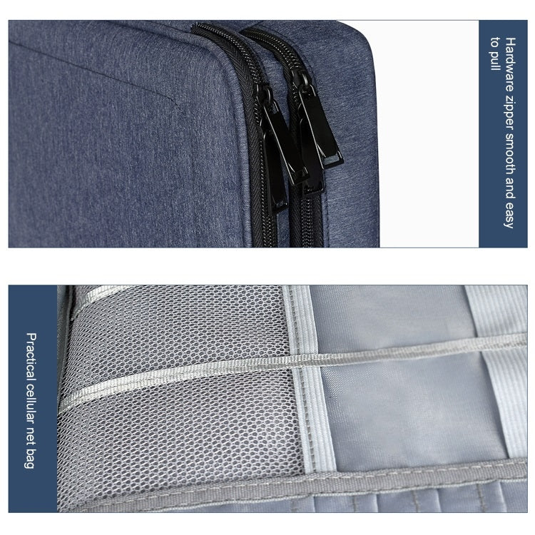 SM02 Small Nylon Waterproof Box Type Multi-function Storage Bag for iPad, Size: 23 x 17 x 8cm