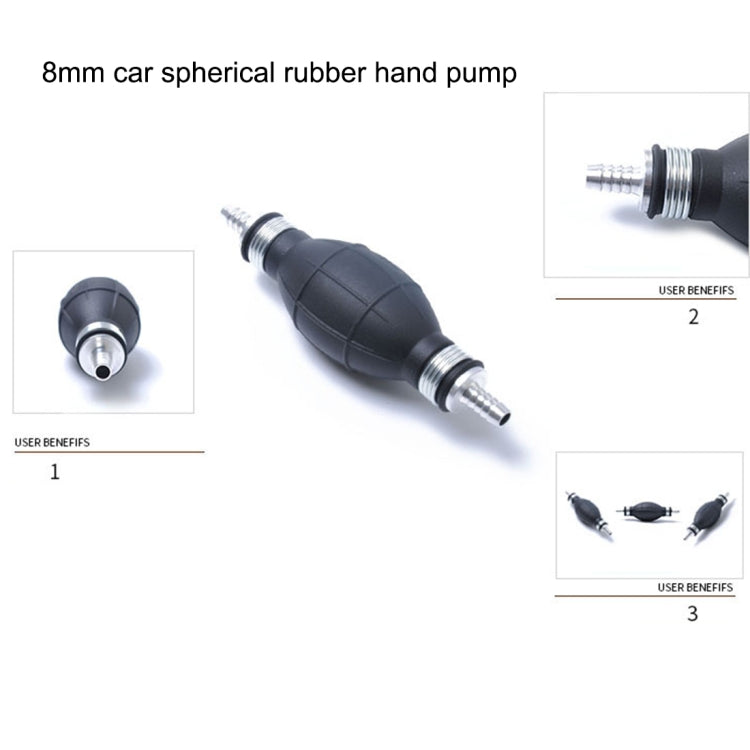 8mm Car Spherical Rubber Car Boat Motorcycle Gasoline Pump Crude Oil Pump Hand Pump
