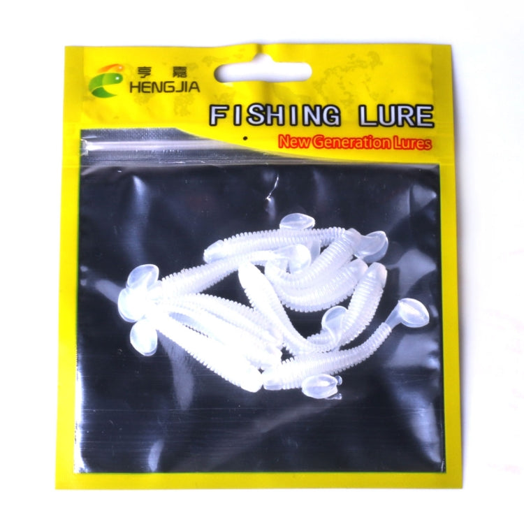 HENGJIA SO041 5cm/0.6g 10 PCS  Fishing Wobbler Soft Jigging Fishing Lure Worm Swimbaits Silicone Bait