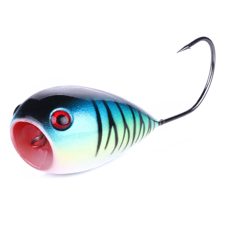 HENGJIA PO036 8cm/13g Big Mouth Single Hook Hitting Water Wave Hard Bait Lure Outdoor Fishing Gear Lure Fishing Bait Fishing Tackle