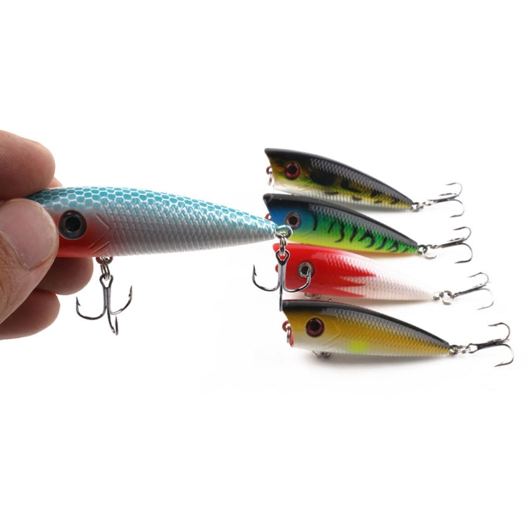 HENGJIA PO035 6cm/6g 5 PCS Simulation Hard Baits Fishing Lures Set Tackle Baits Fit Saltwater and Freshwater