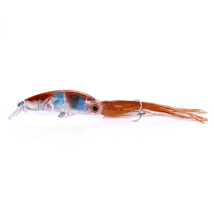 HENGJIA JIZ002 10cm/16.6g Big Octopus Squid Shaped Hard Baits Long Shot Fishing Lures Tackle Baits Fit Sea Fishing and Freshwater Fishing